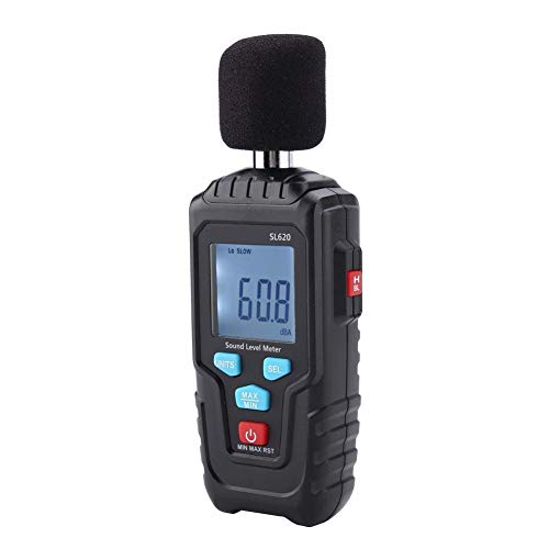 Sound Level Meter Decibel Meter MESTEK SL620 LCD Sound Level Meter Logger 30-135dB Noise Measurement Audio Level Meter Detector 2.0dB Accuracy