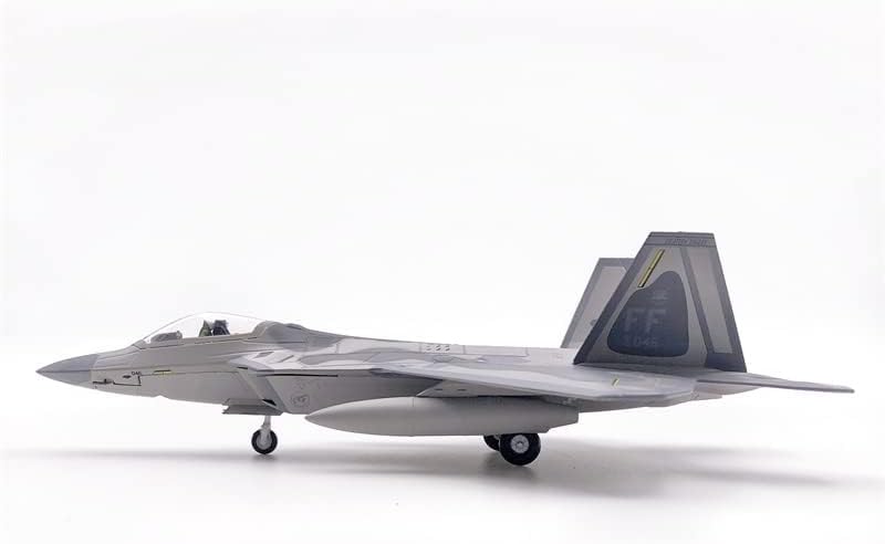 Miniatura 5 de USAF F-22 Raptor 1100 Modelo de aeronave fundida a troquel (Base)