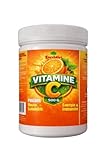 Vitamine C en Poudre 500g – Acide Ascorbique Pur 100% – Qualité Premium – Fabriqué en France – Sans Additifs – Antioxydant – Soutien Immunitaire – Cure + de 16 Mois – Complément Alimentaire Adulte