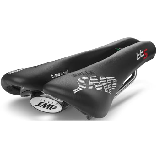 Selle SMP Unisex's SMP T5 Saddle, Black, One Size
