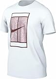 Nike M Nkct DF tee Court Camiseta, Blanco, Small para Hombre