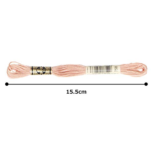 Image of DMC 6-Strand Embroidery Cotton Floss, Very Light Terra Cotta