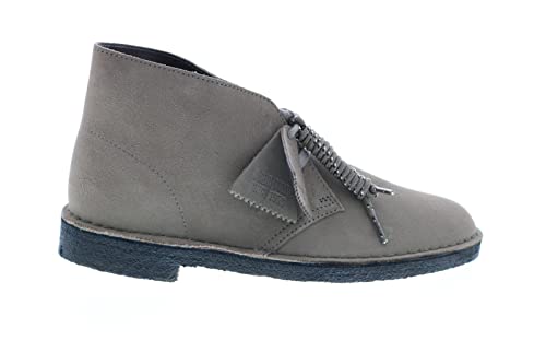 Image of Clarks Desert Boot Grey Suede /Black 13 M