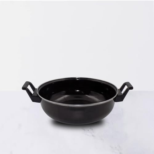 Image of YAKAAWAHard Anodized Kadhai 36.5 cm Non-Stick