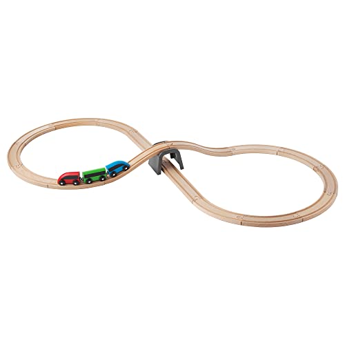 IKEA LILLABO Juego de tren básico 20 piezas multicolor