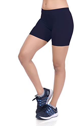 Image of Women's Solid Inner & Outer Wear Active Hot Shorts