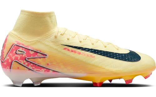 Nike Nike Men's Zm Superfly 10 Elite Km Football Boots, Lt Laser Orange Armory Navy, 9.5 US