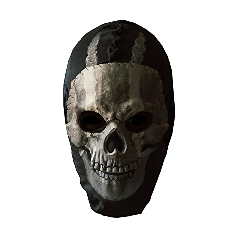 Call of Duty Ghost Skull Mask Full Face Unisex for War Game Outdoor Sport Halloween Cosplay (one Size, Mask)