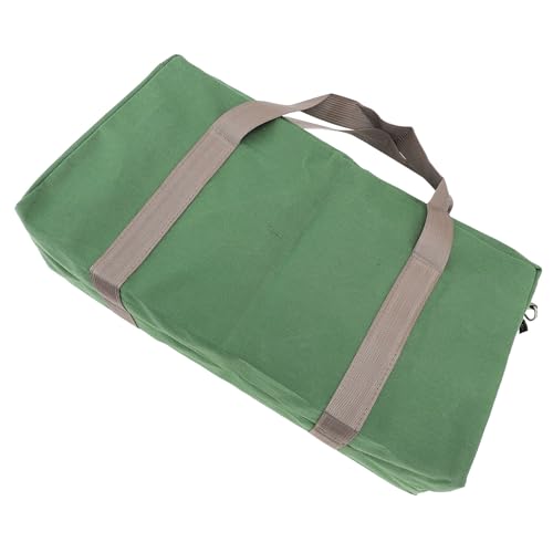 CHICIRIS Bolsa de almacenamiento de herramientas de mano de boca ancha para electricistas, organizador resistente a la intemperie, bolsa de transporte portátil para exteriores (14 pulgadas)