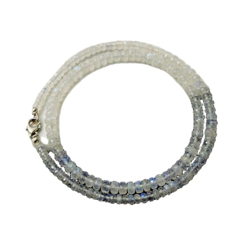 Collier de perles de pierre de lune blanche idéal pour sublimer votre style
