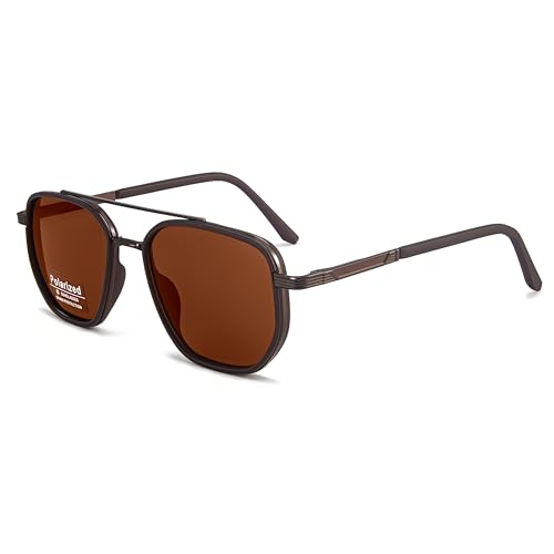 Image of Women Sunglasses Polarized UV400 Vintage for Driving HD Retro with Case