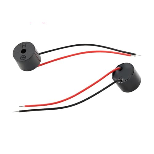 eufeifeiegds SFM-27 SHD4216 DC 3-24V 12V Allarme cicalino elettronico ad alto decibel Segnale acustico intermittente continuo per da auto e furgone12x9.5mm Active