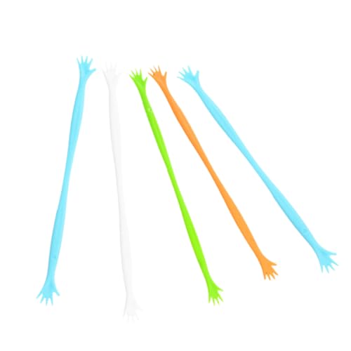 Unomor 5pcs Multi-function Stirring Sticks for Milk Coffee Juice Sturdy Comfortable Handle Random