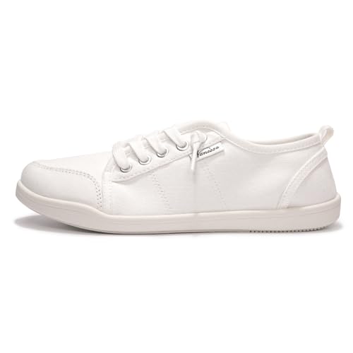 Image of Womens Slip On Shoes, Casual Canvas Tennis Sneaker Shoes