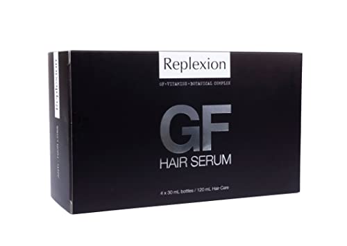 Replexion Hair Regrowth Serum- Maximum Strength DHT Blocker. Repairs & Stimulates New Follicle Grow Stronger, Thicker, Fuller, Longer, Healthy Scalp, Anti Hair Loss. For Men & Women (4 Pcs - 120 ML) - Image 8