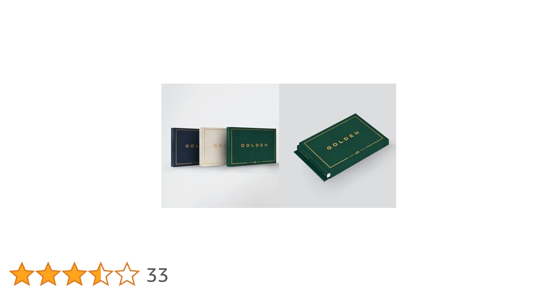 Amazon.co.jp: ジョングク JUNGKOOK - Solo Album GOLDEN [3 Ver
