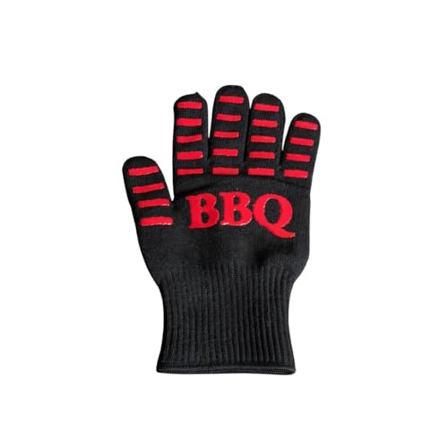 LUVA TÉRMICA CHURRASCO POLIESTER E SILICONE 25 CM PARA ALTAS TEMPERATURAS