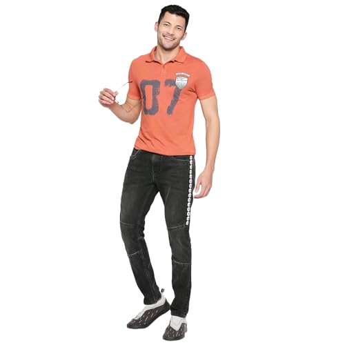 Image of Being Human Blue Slim Straight Fit Men's Denims Clothing