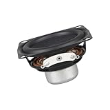 JINQIGG Altavoces de neodimio de alto rendimiento 2 pulgadas tecnología doble imanes 5W 4Ω envolvente 16 corazones para la reproducción de sonido claro altavoz compatible para dispositivos