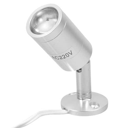 UKCOCO Mini Spot Lights: Led Cabinet Spotlight Exhibition Uplighting Display Case Lights Rotating Accent Lighting for Mall Counter