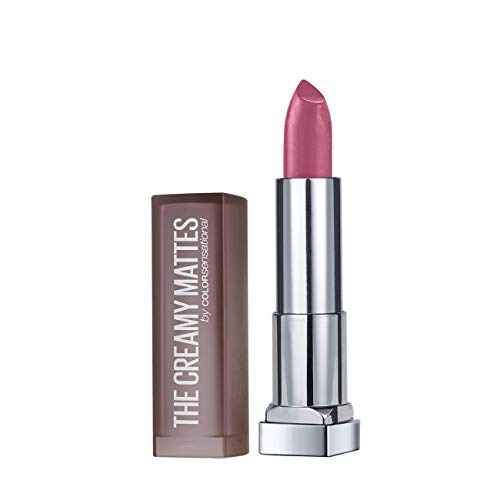 Image of Maybelline New York Color Sensational Creamy Matte Lipstick, 665 Lust Blush, 3.9g