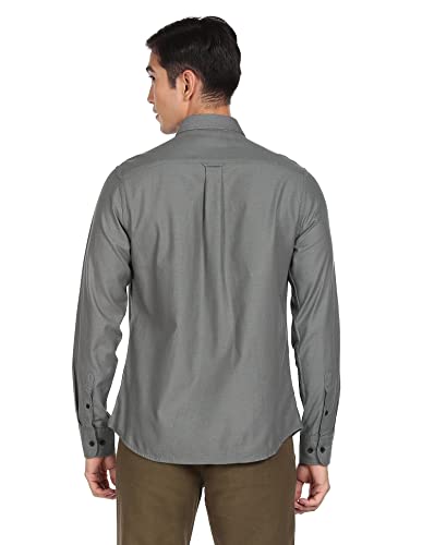 Image of U.S. Polo ASSN. Men's Cotton Striped Slim Fit Shirt