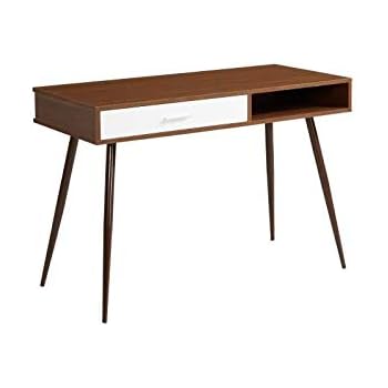 Generique Roset Bureau 110 Cm Decor Noyer Amazon Fr Cuisine Maison