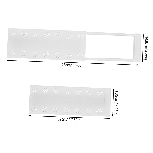 Levemolo Closet Tension Shelf Wardrobe Expandable Shelf Tension Rack Clothes Organizer Closet Expandable