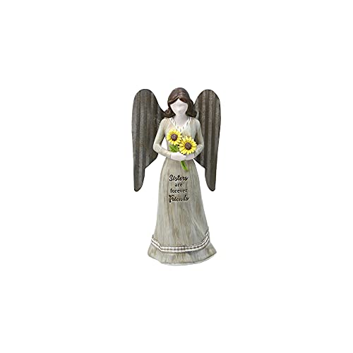 Pavilion Gift Company 5" Angel Figurine Sisters are Want It All