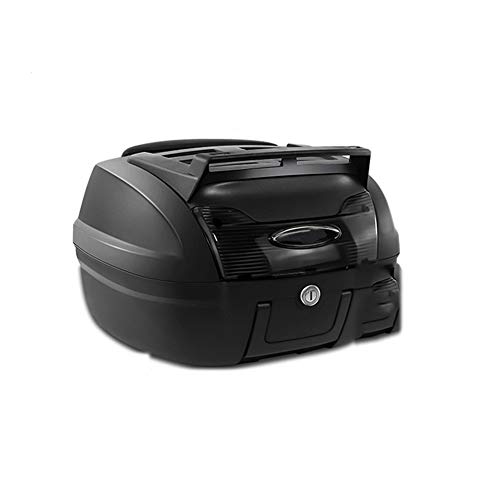 ZZXY Baúl Moto Universal 40L + Llaves y Accesorios Equipaje Caja de...