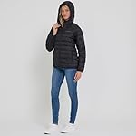 Spyder Packable Puffer Jacket Womens with Hood, Lightweight Full Zip Winter Quilted Womens Puffer Coat - Image 3