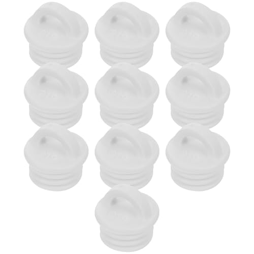 HEALSOPTHY 10 piezas Unidades Tapones Silicona para Cubo Fregona Recambio Flexible y Duradero Sellado Hermético Anti-desgaste para Drenaje y Orificios