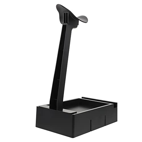 CRAFTHROU Soporte De Auriculares Con Caja De Almacenamiento Creativo Organizador De Escritorio Para Cascos Soporte De Auriculares Con Función De Almacenaje