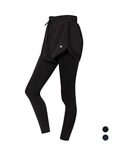 High Rise Women's Sport Leggings Tights Workout For Gym,Sports running fitness, elastic tight high waisted pants-S_ black,Soft Casual Yoga Fitness Leggings Trousers