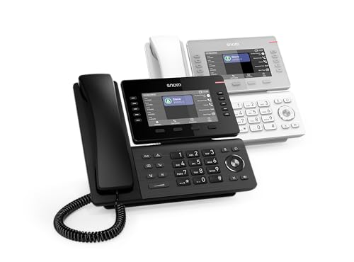 Teléfono de sobremesa Snom D815WB con 12 SIP y puerto USB 7