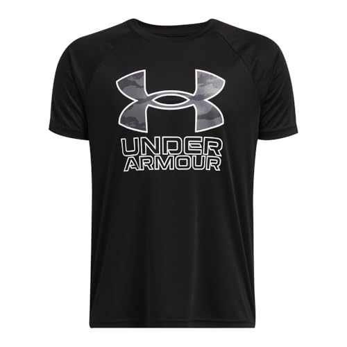 Under Armour Boys' Tech Big Logo Short Sleeve T Shirt Plus