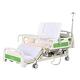 Angelay-Tian Pflegebett Multifunktionale Elektrische Vollständige Kurve Dual-Zweck-Wendung Krankenhausbett Mit WC-Loch Pflegebett, Multi-colored