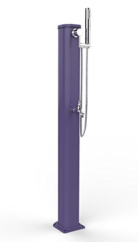 Arkema - Ducha Solar De Camping Bajo Jolly Go Violeta Y Lavabo