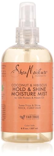 Shea Moisture Coconut & Hibiscus brume fraîcheur matinale pour redéfinir les boucles