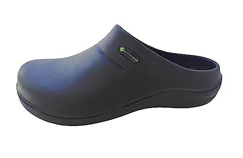 Reviews y listado de Zuecos enfermeras los diez mejores. 33 Zapatos para Chef, Cocina, Restaurantes, Doctores Zapatos de Seguridad con Suela, Antiderrapante, Impermeables, Resistentes al Aceite, Ultra Confort Goma EVA, Zapatos para Mujer y...