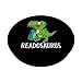 Book Nerds Bookworms Reading Readasaurus Dinosaur T-Rex PopSockets Swappable PopGrip
