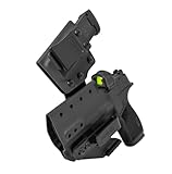 GRITR IWB Appendix Carry Kydex Gun Holster Fits Sig Sauer P365-XMACRO | Pistol Accessory for Men & Women w/Mag Holder, Optic Cut, Open Bottom, Adjustable Retention & Cant, Left Hand