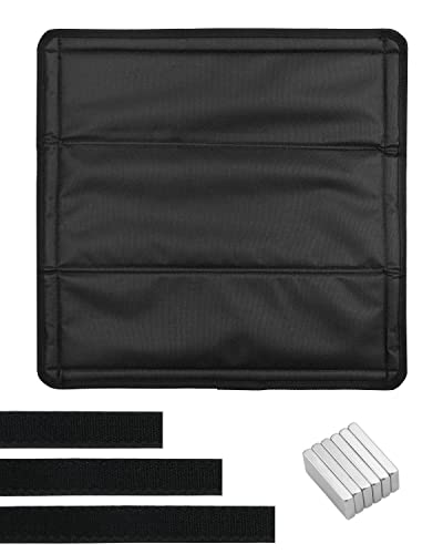 Magnetic Insulated Sun Roof Vent Cover Fits for MaxxAir Fan Fantastic Fan for RV and Camper Sun Blackout Cover Foldable Design
