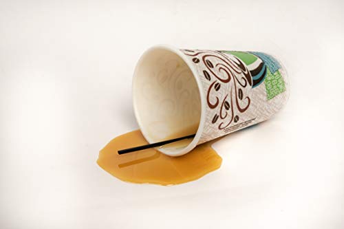 Realistic Food Replicas New! Real Looking Faux Spilled Cup of Coffee to Go