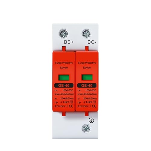 Parafoudre photovoltaïque 800V DC 2P SPD 20KA 40KA pour protection surtension