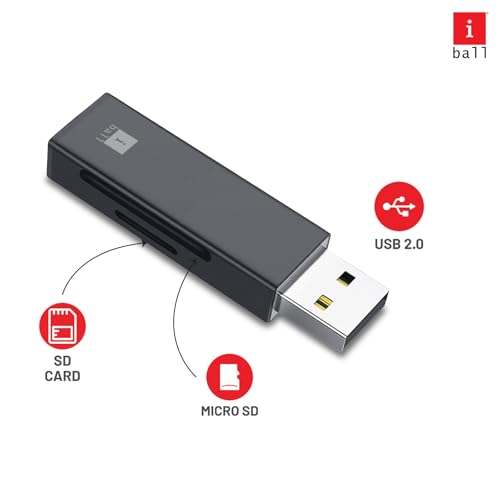 Image of Bridge CR202 USB 2.0 Card Reader