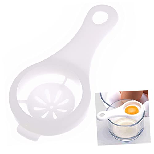 OKUMEYR 2Pcs Plastic Egg Separator Yolk Divider Tool for and Baking Kitchen Gadget for Separating Egg Whites From Yolks Compact Design for Space Saving Storage