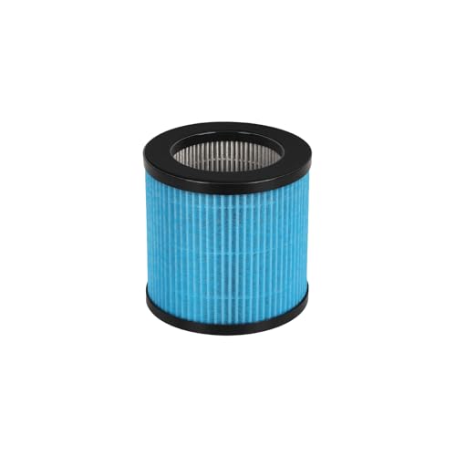 Nispira TPAP002 True HEPA Replacement Filters, Compatible with TOPPIN Air Purifier Comfy Air C1, Part# TPFF002, 1-Pack