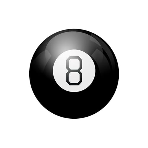 Vocdikficy Magic 8 Ball Spielzeug und Spiel Wahrsager Fragen Stellen Antworten Enthüllen Spaß für Kinder