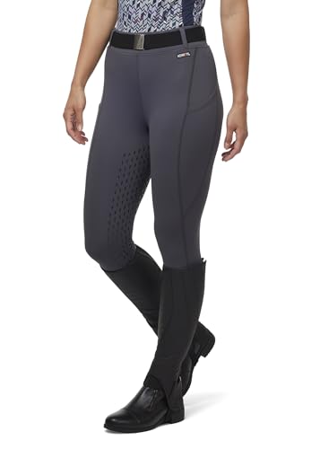 Image of Kerrits Women's Coolcore Full Leg Grip Horse Riding Tights - Cooling Equestrian Leggings, Silicone Grip, Pockets
